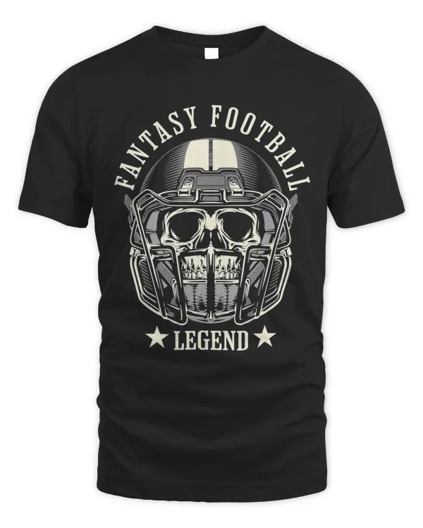 Fantasy Football Legend Skull for Fantasy Football Player