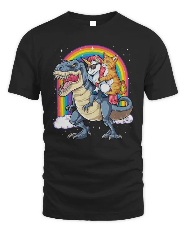 Cat Unicorn Dinosaur T rex