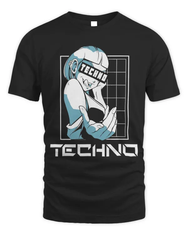 Techno Electronic Music Rave Festival Raver T-Shirt (1)