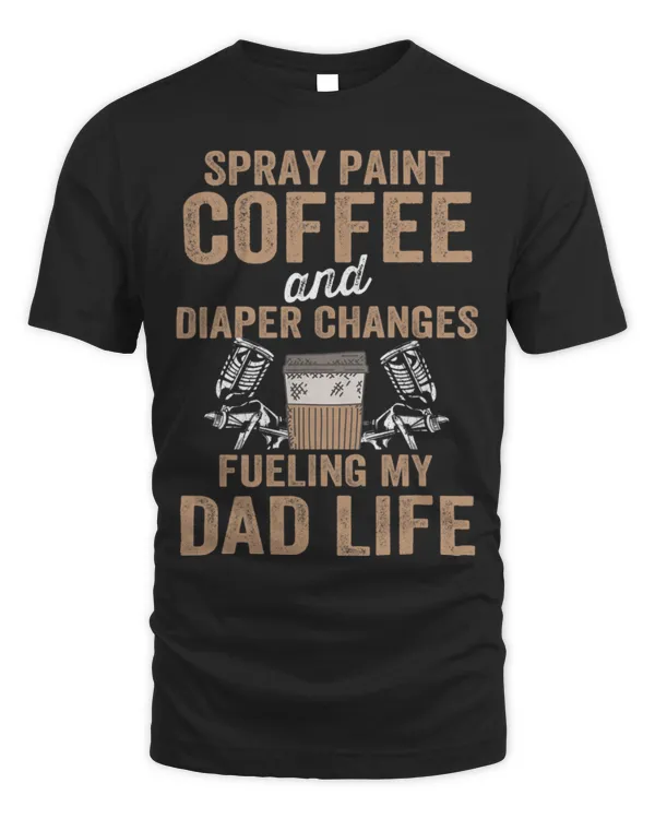 Drinker Coffee Mens Auto Body Dad Car Painter Coffee and Diaper