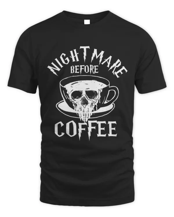 Drinker Coffee Halloween Design Nightmare Before Coffee