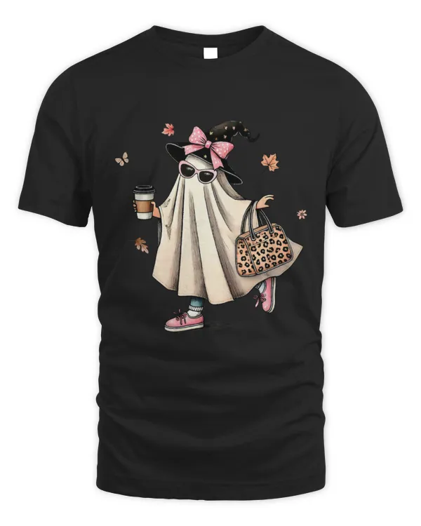 Drinker Coffee Halloween Fall Cute Ghost Coffee Autumn
