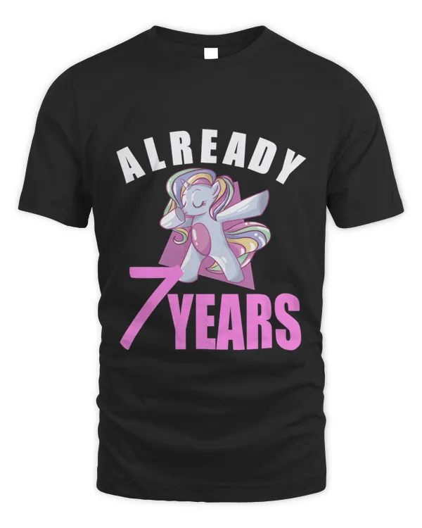 Unicorn th Birthday Birthday Present Magical Pony T-Shirt