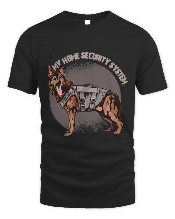 German Shepherd My Home Security System