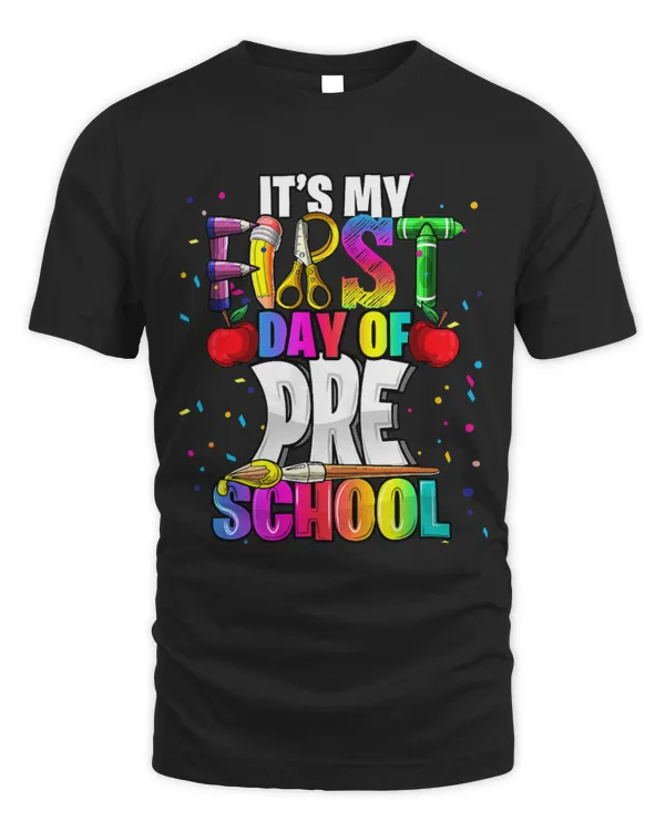 its my first day of preschool back to school art kit girls