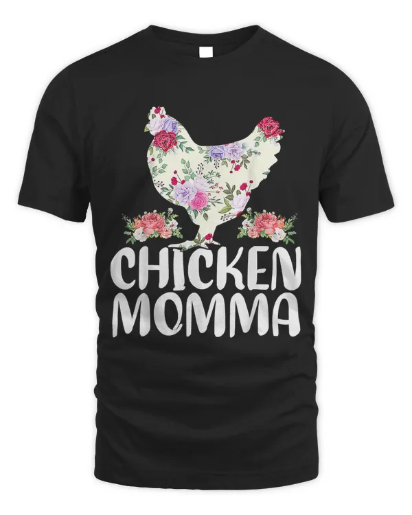 Funny Chicken Momma Shirt For Women Mothers Day