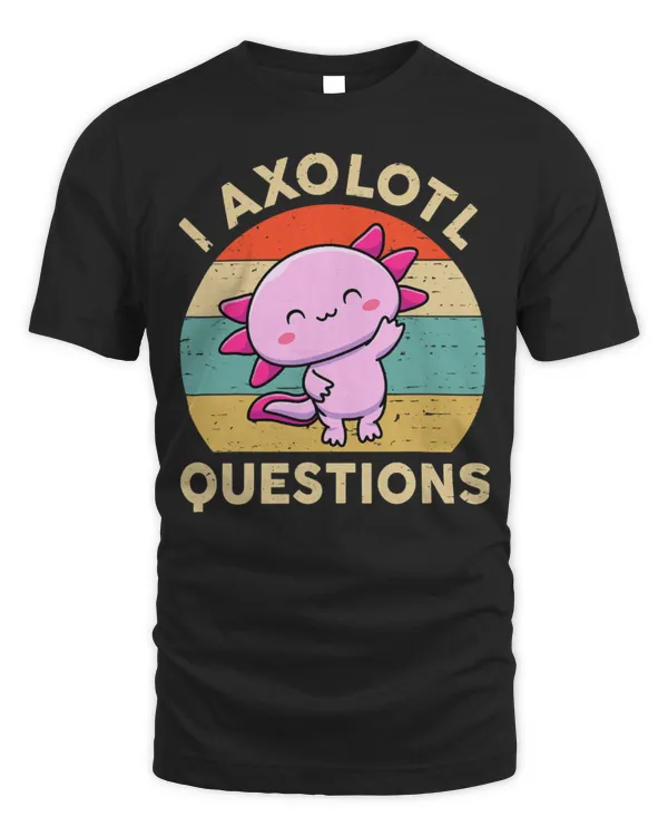 Cute Axolotl Pet I Axolotl Questions Kids Blue Salamander Plush Axolotl 212
