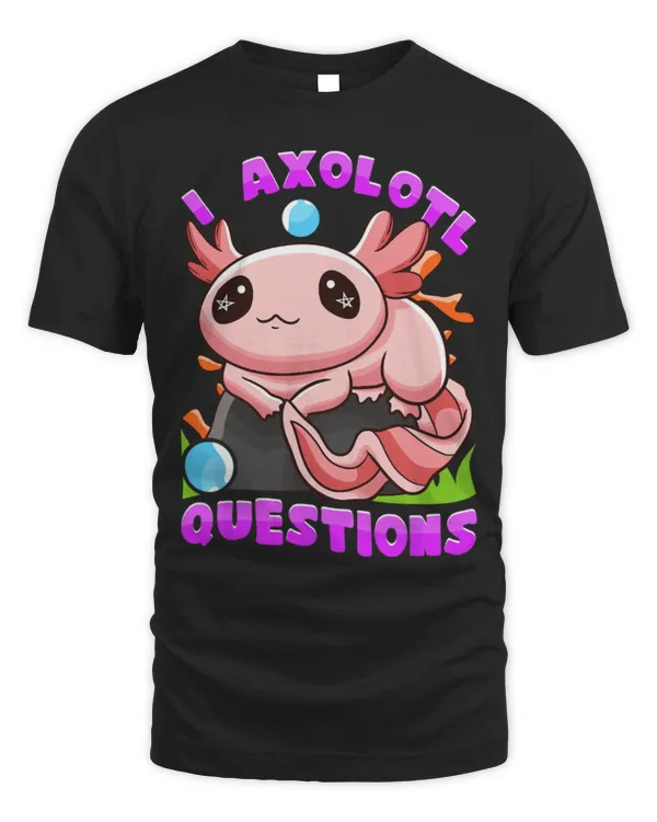 Cute Axolotl Pet I Axolotl Questions Funny Kawaii Axolotl Salamander Fish
