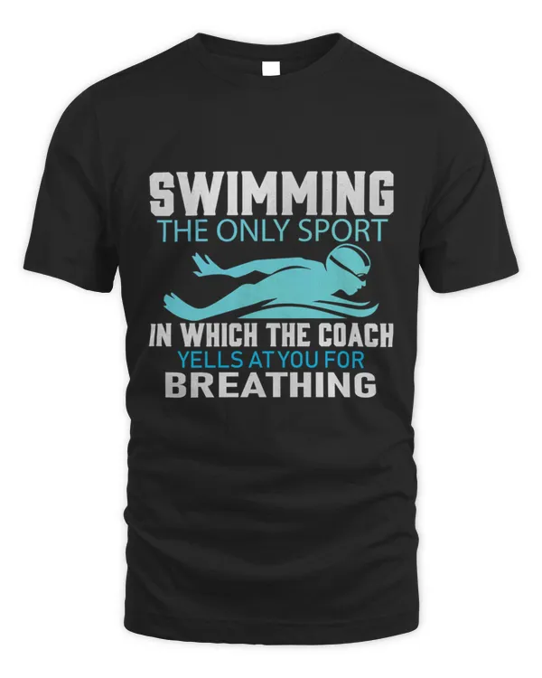 Swimming Pool Water Sport Swim Sports Coach Classic T-Shirt