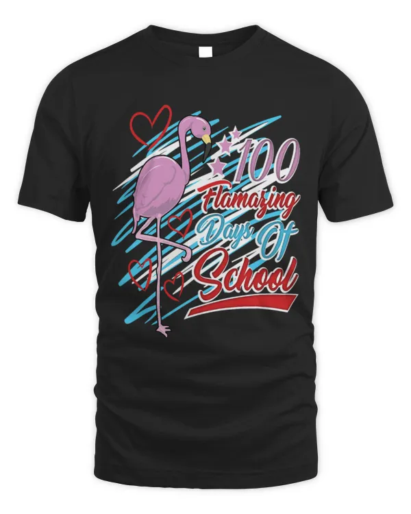 100 Flamazing Days of School 100 Days of School Flamingo