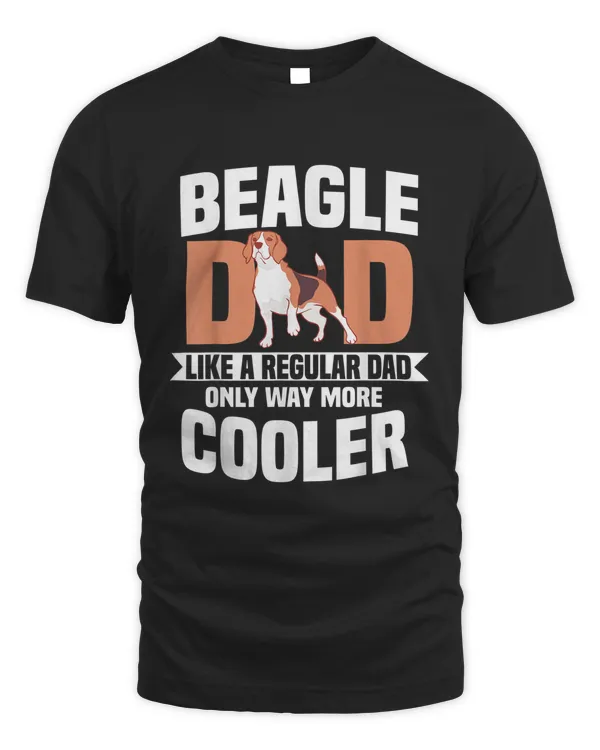 Beagle Dad Small Scent Dog Hunting Pet Owner Father's Day T-shirt