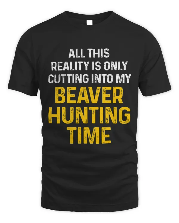 Cute Beaver Hunting Season Hunter 029