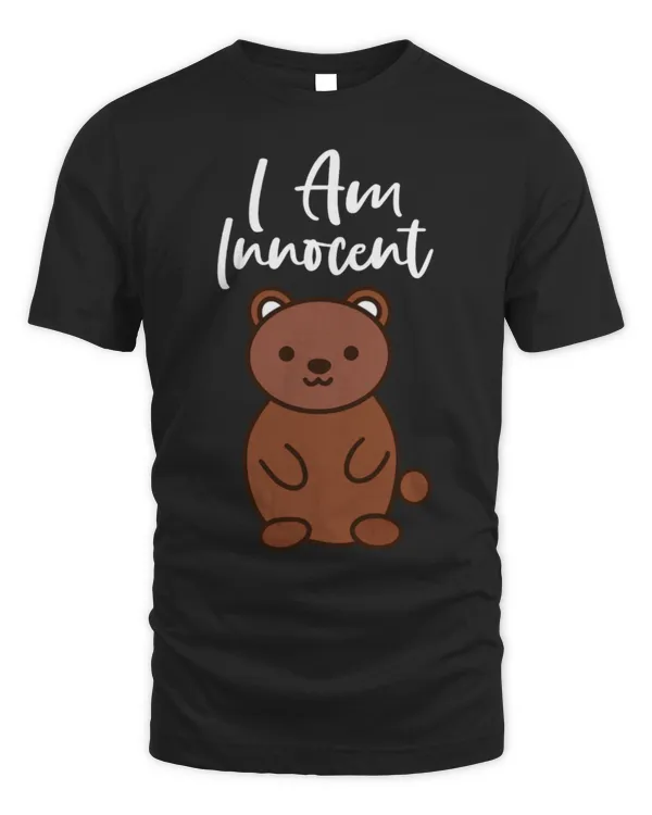 Cute Beaver I Am Innocent I Little Beaver I Kids