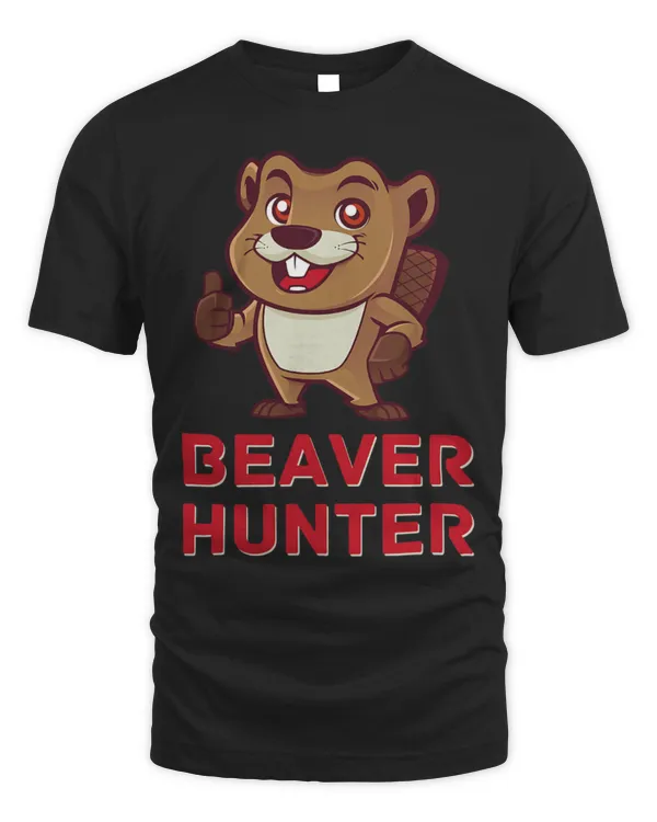 Cute Beaver Hunter Fun Outdoors Hunting 15