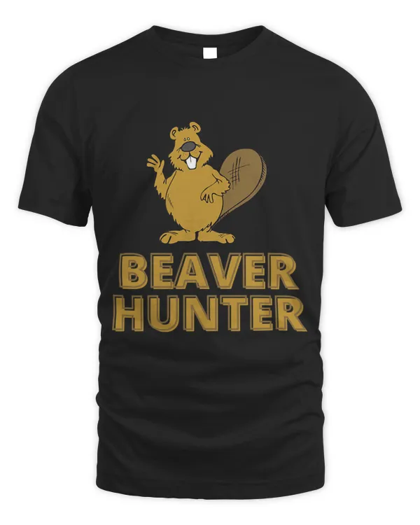 Cute Beaver Hunter Fun Outdoors Hunting