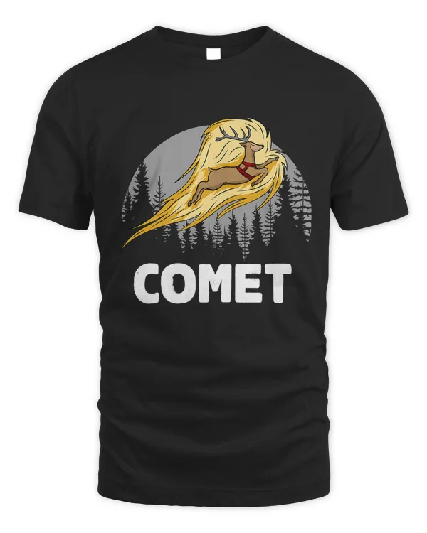 Christmas Santa's Reindeer Lazy Costume Comet Premium T-shirt