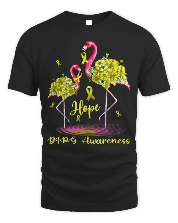 Flamingo Bird Tropical DIPG Awareness 172 Tropical