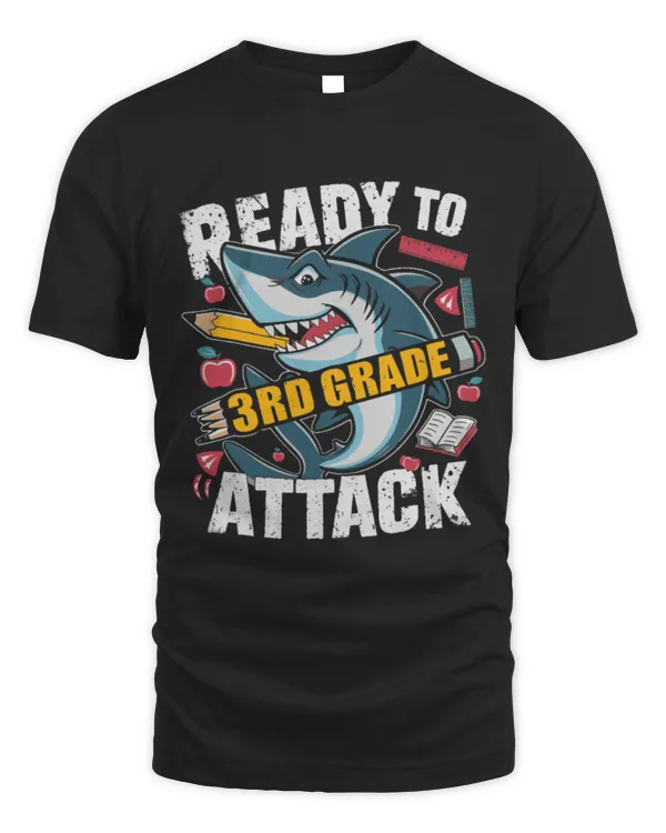 Shark Pet Ready To Attack 3rd Grade Kids 3rd Grade School Joke