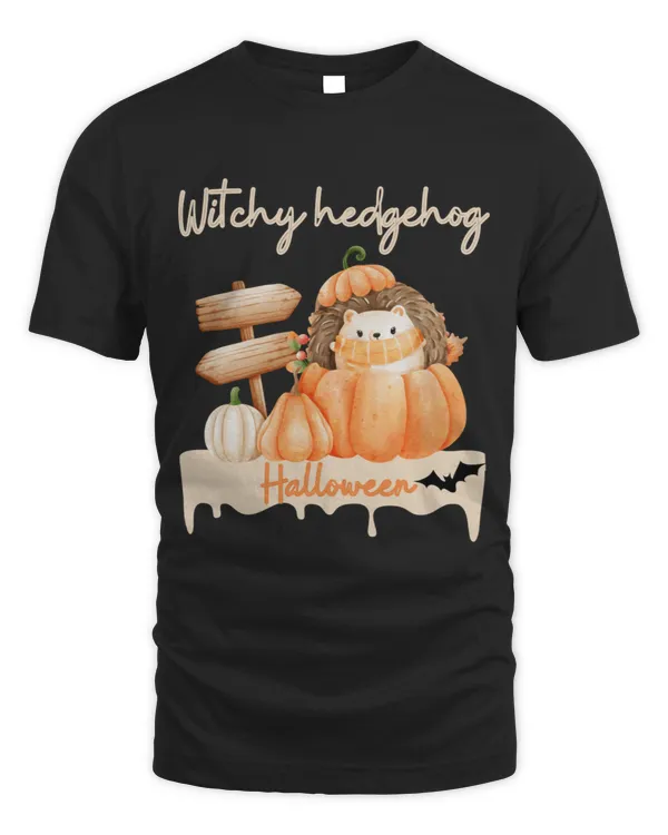 Witchy hedgehog , Halloween witchy hedgehog