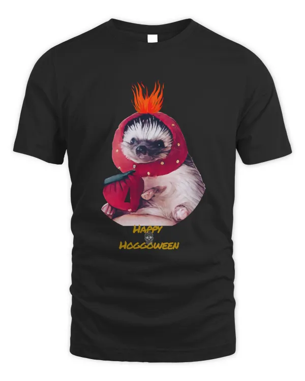 Happy Hoggoween Halloween Hedgehog Witch