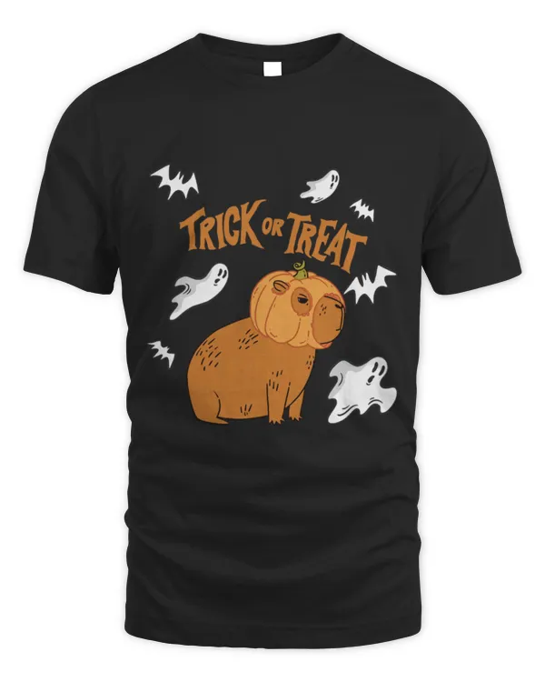 Cute Capybara Halloween Capybara Trick Or Treat Capybara Halloween