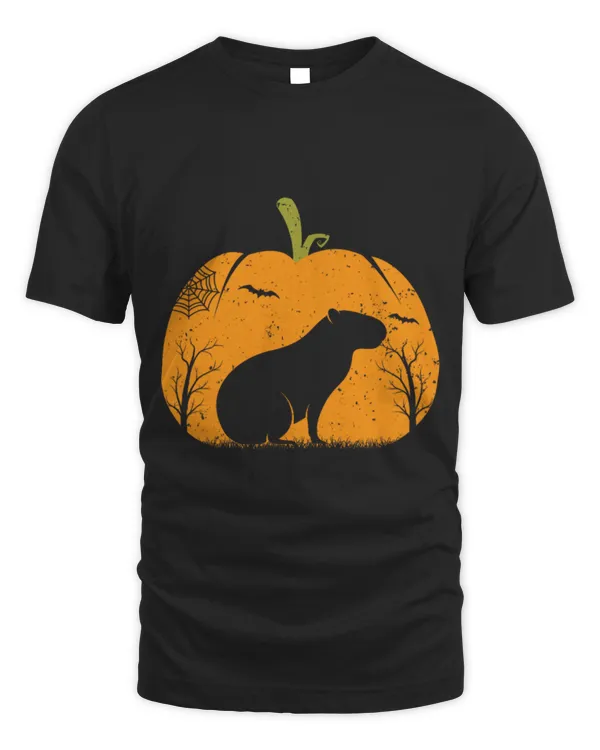Cute Capybara Halloween Costume Pumpkin Capybara Lovers