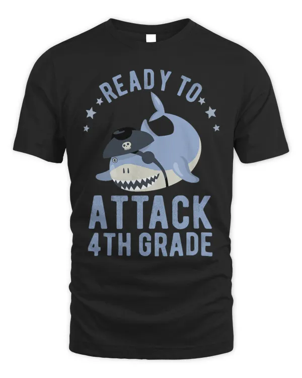 Shark Pet Ready To Attack 4th Grade Boys shark Back To School kids 2