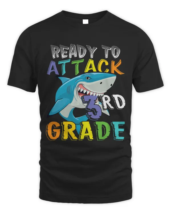 Shark Pet Ready To Attack 3Rd Grade Shark Back To School