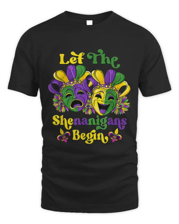 Let The Shenanigans Begin Funny Masquerade Mardi Gras
