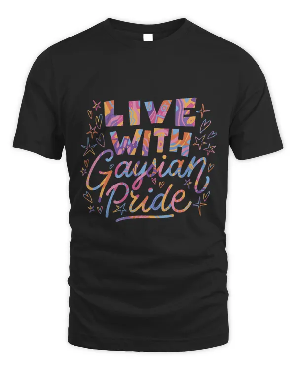 LGBT Gaysian pride quote Live with gaysian pride