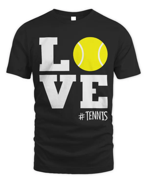 Love Tennis - Cute Tennis Player & Fan