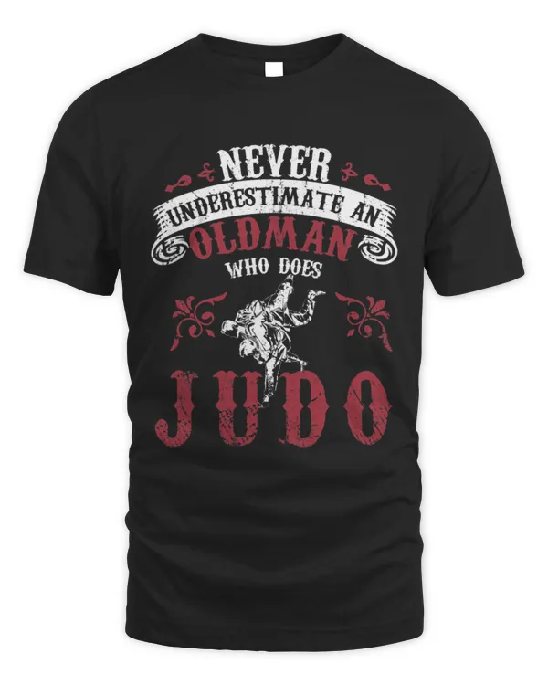 Old Retired Men Sports Judo