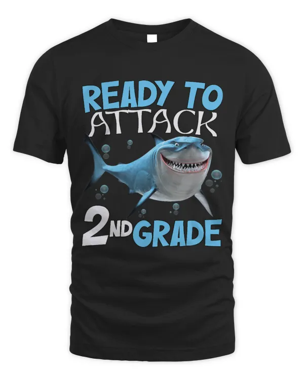 Shark Pet Ready To Attack kids 2nd Grade Second funny 1st day