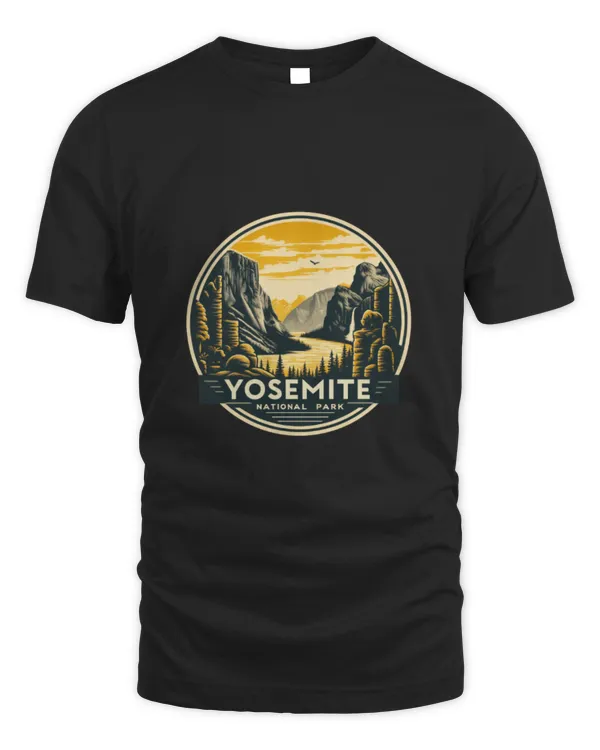 Yosemite National Park California Outdoors Vintage