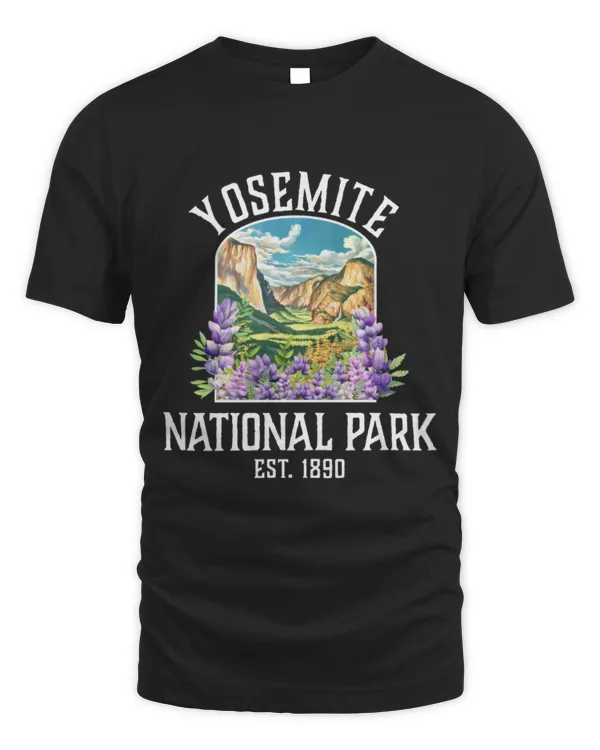 Yosemite National Park Lupine Vintage Gift