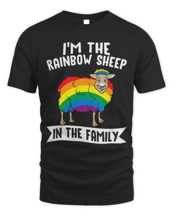 Cute Sheep Im the Rainbow Sheep of the Family LGBTQ Love Equality Bi Cute Sheep Im the Rainbow Sheep of the Family LGBTQ Love Equality Bi
