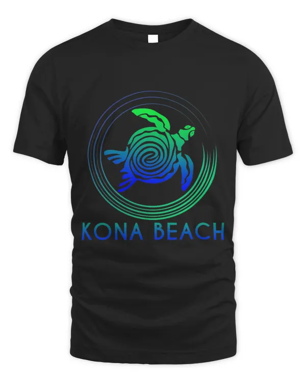 Kona Beach Hawaii 2Tribal Turtle Shirt