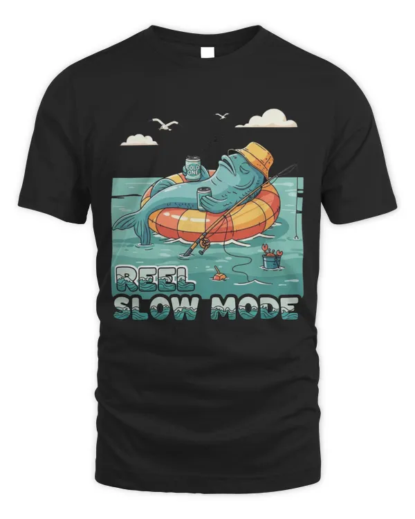 Reel Slow Mode Blue T-shirt