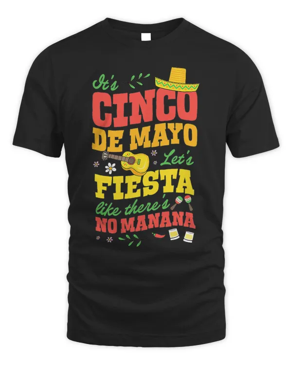 lets fiesta like re is no manana peppers sombrero maraca