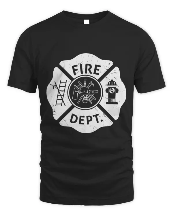 Cute Firefighter Fire Department Logo Uniform Fireman Symbol Firefighter Gear