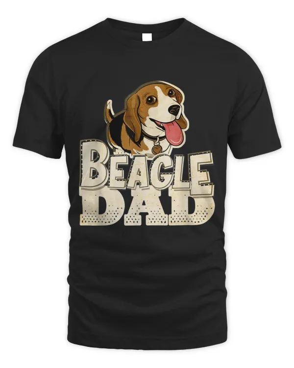 Beagle Dad Beagle Dog Lover T-shirt