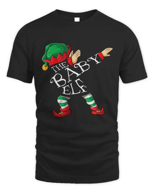 Dabbing Baby Elf Christmas T-shirt
