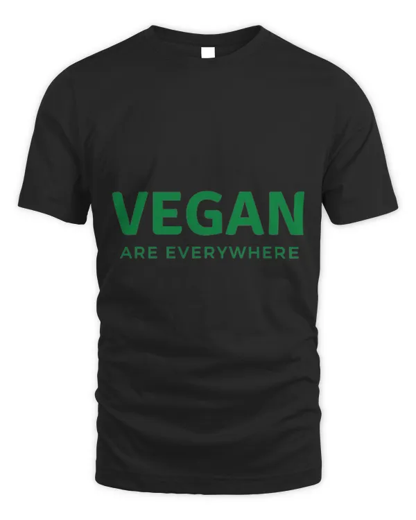 Green VEGAN ARE EVERYWHERE