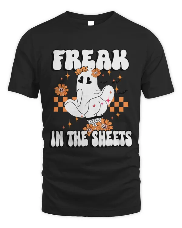 Freak In The Sheets Boo Groovy Retro Halloween Costume