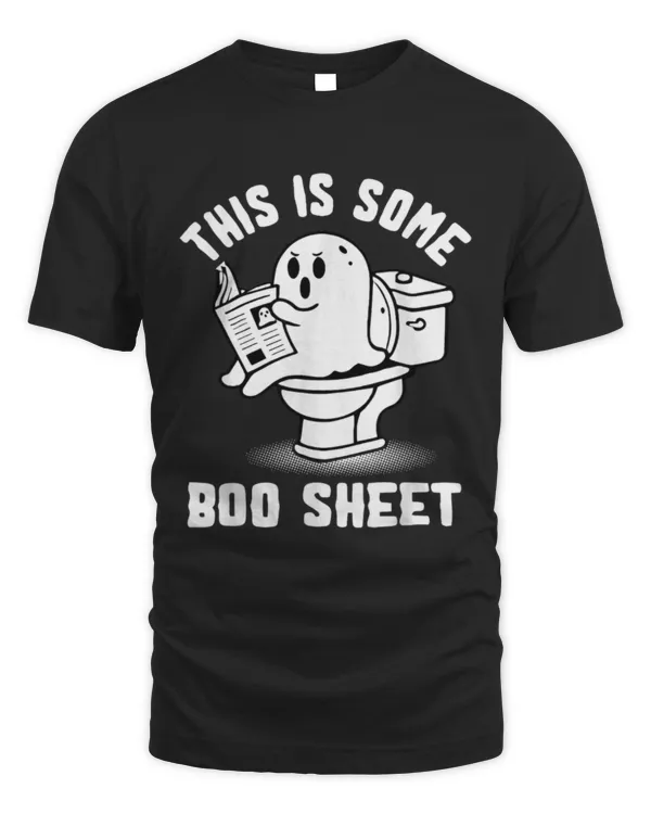 Trick Or Treat Spooky Ghost This Is Some Boo Sheet Halloween