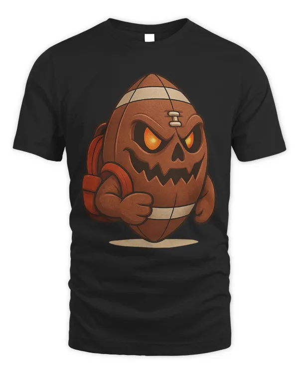 Back To School Red Bag Devil Football Halloween T Shirt For Men, Women