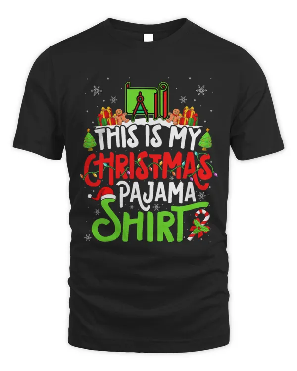 Architect Christmas Pajama Xmas Architecture Architect