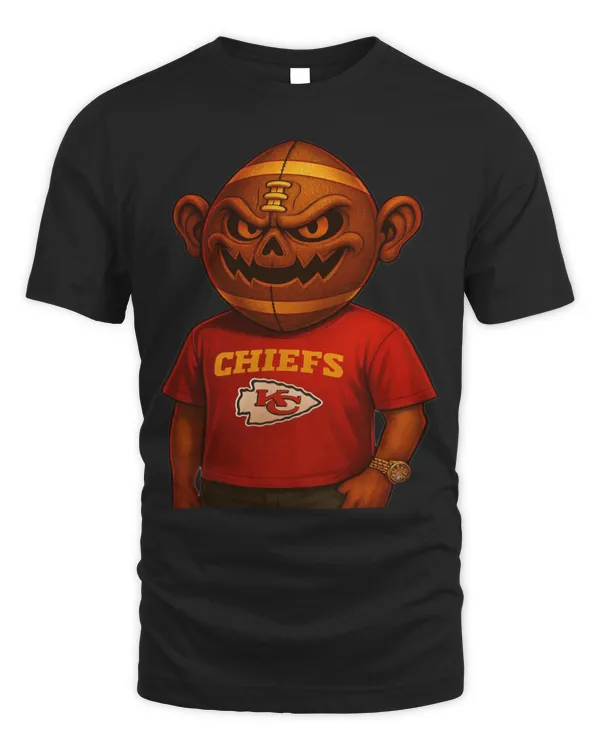 Chiefs Player Devil Football Halloween T Shirt For Men, Women, Youth