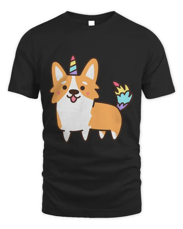 Cute Corgi Unicorns Kid rainbow Corgicorn Unicorn