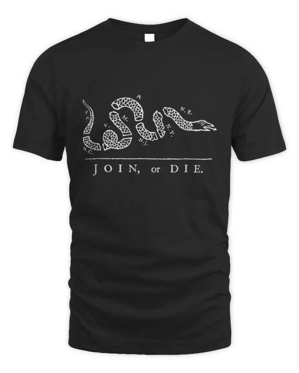 United States Thirn Colonies Join or Die snake Memorial Day T-Shirt - Unisex Standard T-Shirt Unisex Standard T-Shirt
